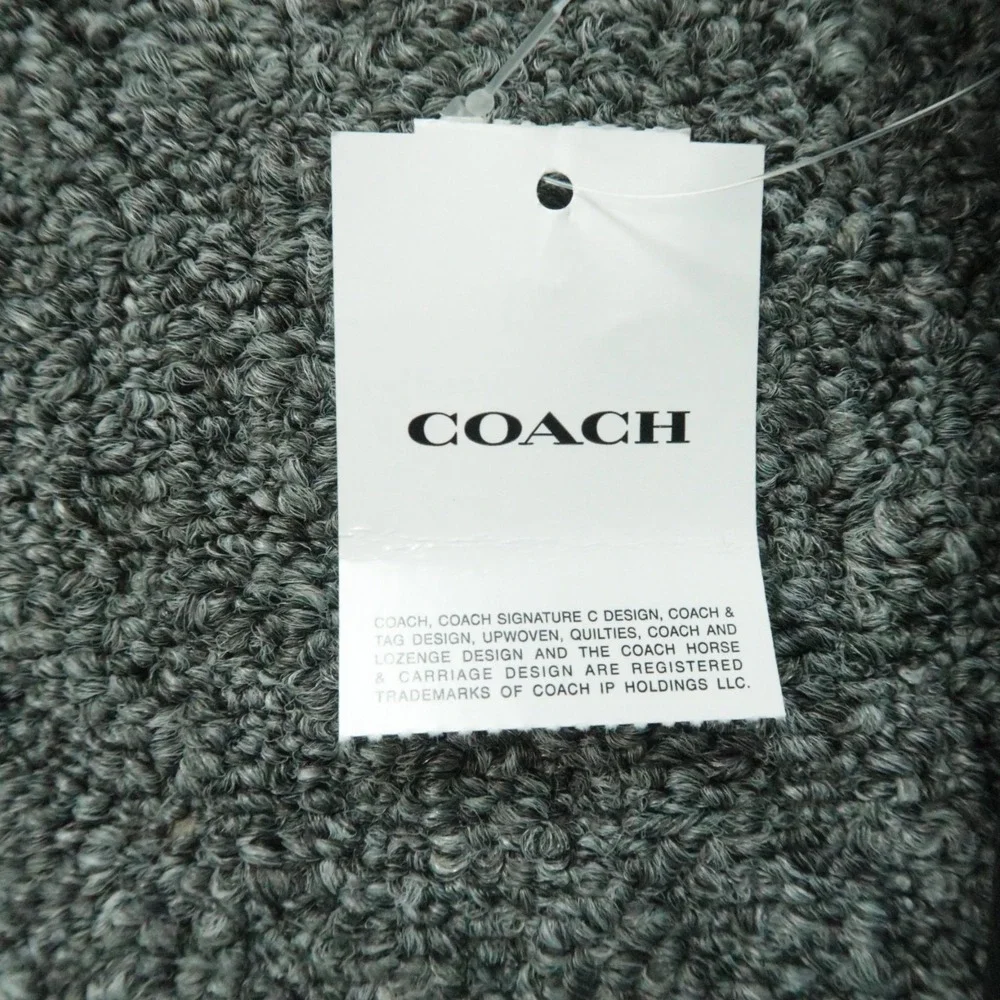 Coach Bag Black Houston Flight Signature Leather Travel Crossbody